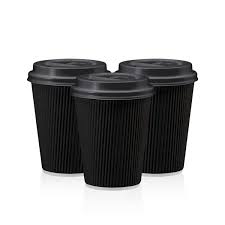 RIPPLE CUP BLACK 250ML (500) 