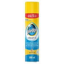 PLEDGE MULTI SURFACE CLEANER LEMON OIL 300ML