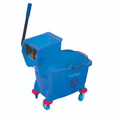 PLASTIC DOUBLE BUCKET & WRINGER 2X25LT (PBW0002)