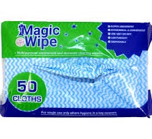 ECOLITE WIPES SPUNLACE 40GSM BLUE (CPTLITE)