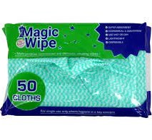 ECOLITE WIPES SPUNLACE 40GSM GREEN (CPTLITE)