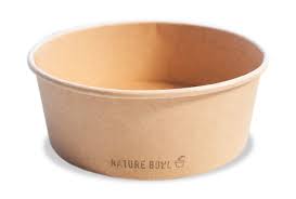 BIODEGRADABLE BOWL 950ML 50SLV 