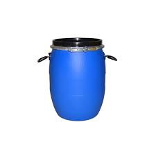 DUSTBIN SWING/LIFT LID 50LT GREY PLASTIC (9106)