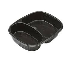 TRAY OVAL MEAL 3 DIVISION (T31) (250S)