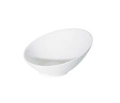 PRIMA WHITE DIVIDED BOWL 20CM (DA-1085)(12)