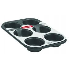 MUFFIN PAN NON STICK 12 CUP 355X265MM REGENT (12064)