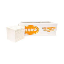 SERVIETTE 1 PLY BOX 300X300 NOVA