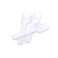 PLASTIC ICE CREAM PADDLE 500S WHITE KM