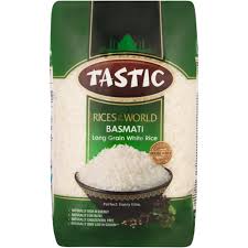 RICE BASMATI 2KG TASTIC 