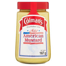 MUSTARD AMERICAN COLMANS 167G 
