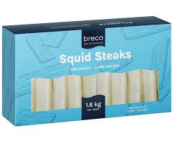 SQUID CALAMARI STEAKS 1.6KG 