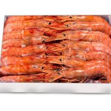 PRAWN PINK HEAD ON LARGE (26/40) 1KG