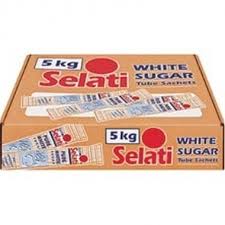 SUGAR STICKS WHITE SELATI 1000X5G 5KG