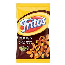 CHIPS CORN FRITOS BBQ 48X25G BOX (5252)