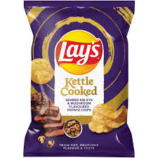 CHIPS LAYS  RIBEYE & MUSHROOM 120G (8492)