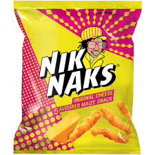 NIKNAKS CHEESE 135G (135996)