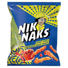 NIKNAKS SWEET CHILLI 135G (147129)