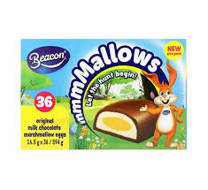 CHOCOLATE BEACON MALLOW EGGS (36 S)