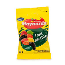 MAYNARDS FRUIT PASTILLES 24X60 (3386)