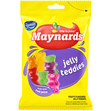 MAYNARDS FRUIT JELLY BEANS 24X60G (3385)