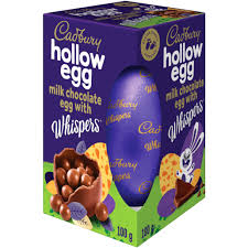 CHOCOLATE CADBURY WHISPERS (24X60GR) BOX