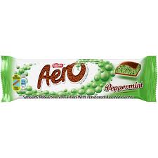 CHOCOLATE NESTLE AERO PEPPERMINT BAR 40X40G (BOX)