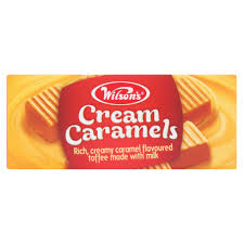 WILSONS CARAMEL CREAM TOFFEE (40X64G)