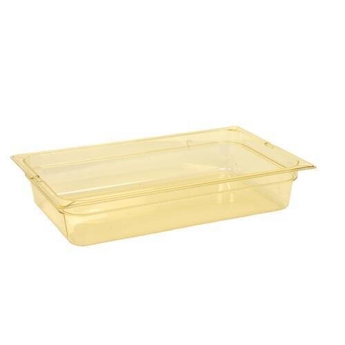 INSERT FULL LID NOTCHED HIGH HEAT AMBER (INF8002)