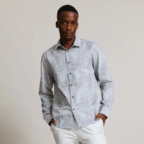 SHIRT TRACKER MENS S/SLV STONE LARGE (MB-TRK)