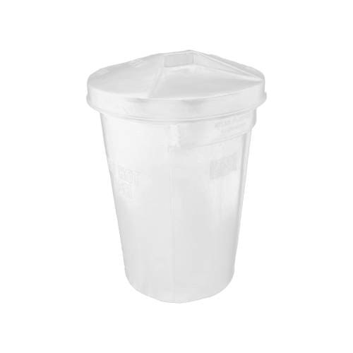 PROV BIN 85L WITH LID WHITE 45 X63CM (IBP0085)(AJAMS-100)