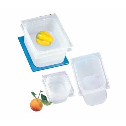 STORAGE CONTAINER HALF LID POL YPROP YELLOW (SCH1003)