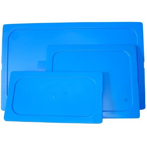STORAGE CONTAINER HALF LID POL YPROP BLUE (SCH1001)