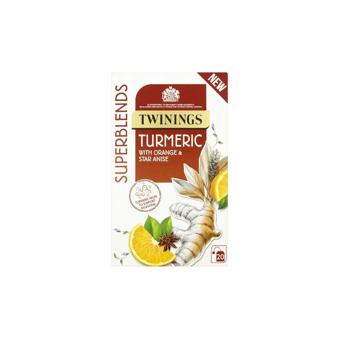 TEA TWININGS TURMERIC & ORANGE (20S)
