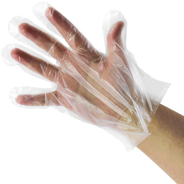 GLOVES DELI CLEAR (100 P/PACKET)