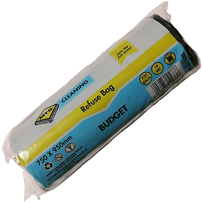 REFUSE BAG SUPER HEAVY DUTY CLEAR (70 MICRON) 20 S