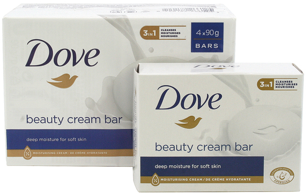 BATH SOAP DOVE (4X90G) 