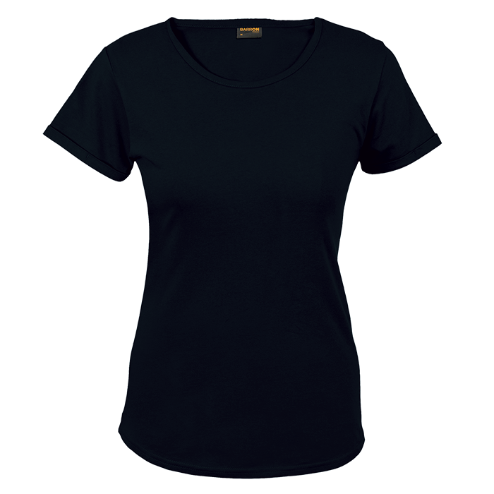 T-SHIRT CREW NECK 145G BLACK 1XLARGE (TST145B)