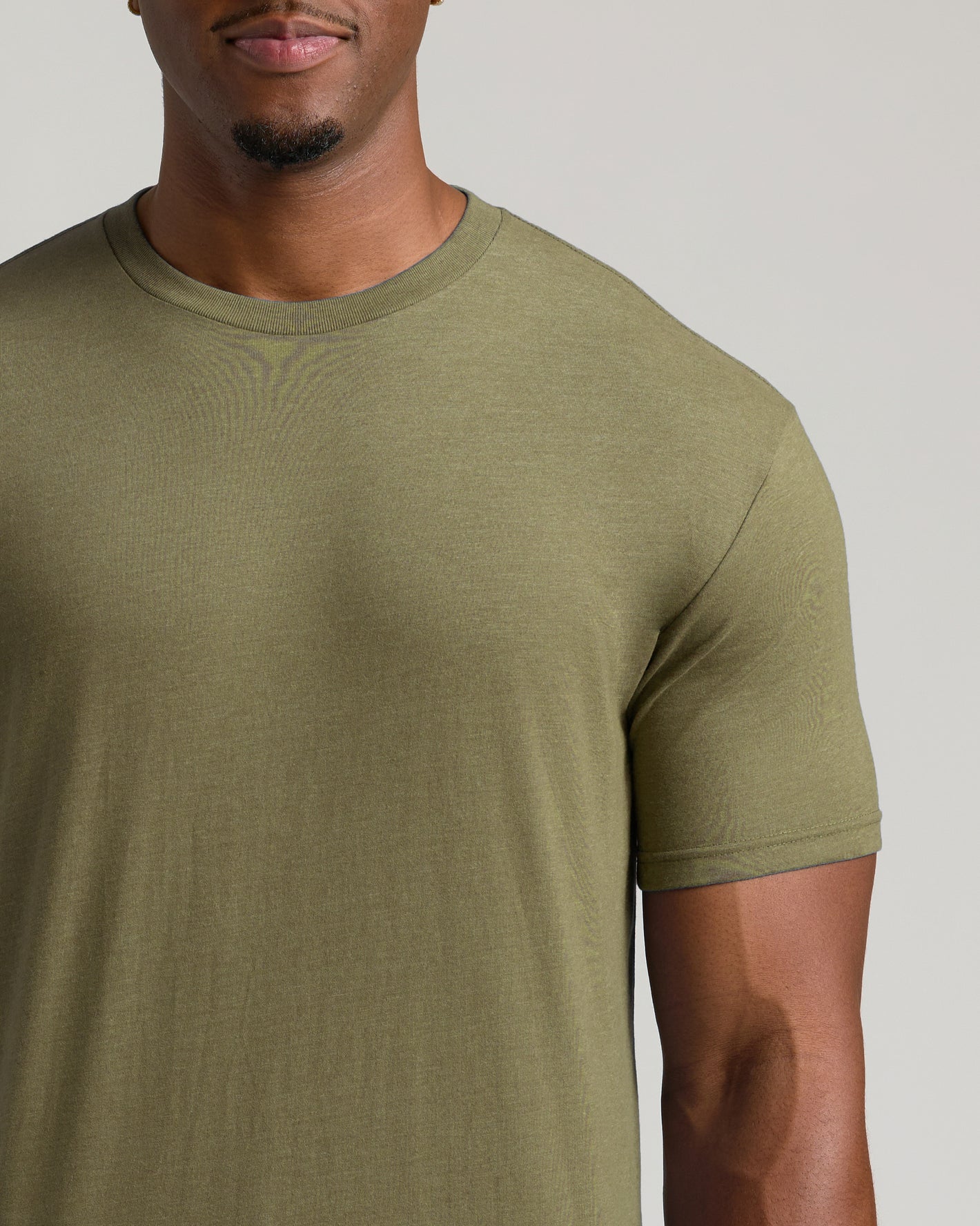 STAFF T SHIRT CREW NECK GREEN SMALL