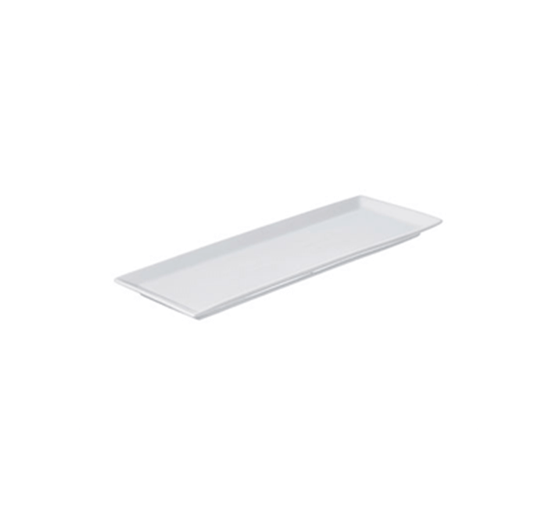 PRIMA WHITE CANAPE TRAY 31X11.5CM (DA-1034)(12)