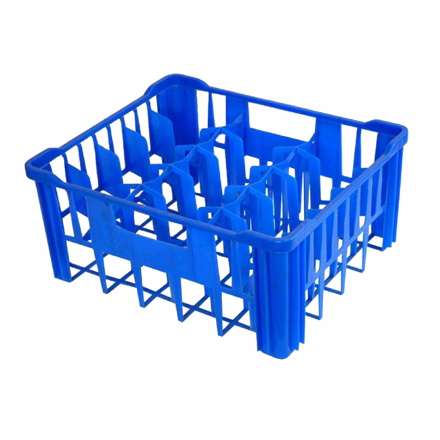 GLASS CRATE LARGE 30 BLUE GLOBAL 475X400X205MM (GCL0030)
