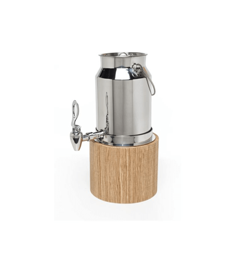 MILK DISPENSER WITH WOODEN BAS E 5L (MDR0005)