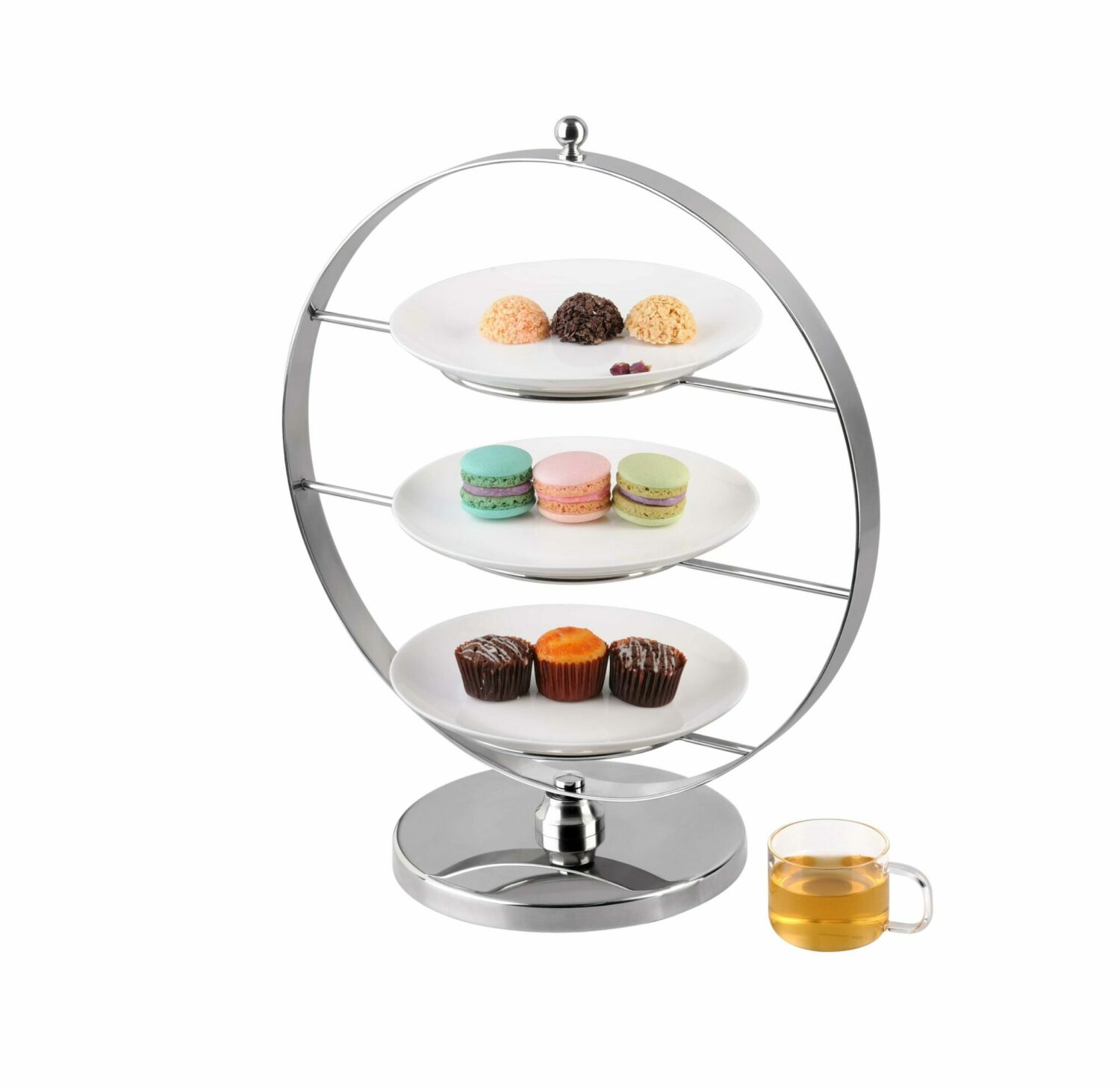 TEA STAND SWIVEL HIGH (TST0003 )
