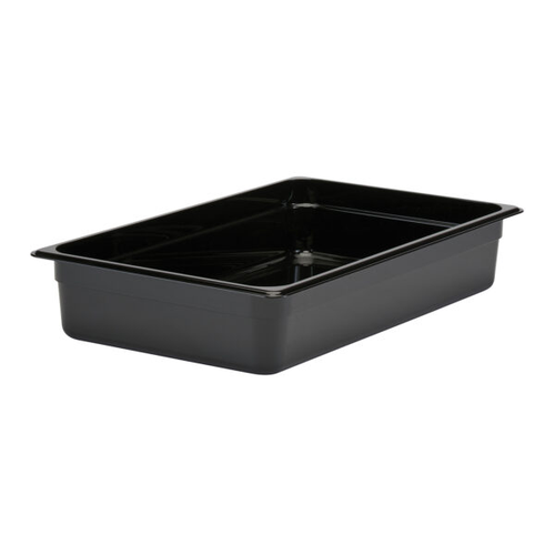 CAMBRO INSERT FULL 100MM BLACK 13LT POLYCARB (INF5100-C)
