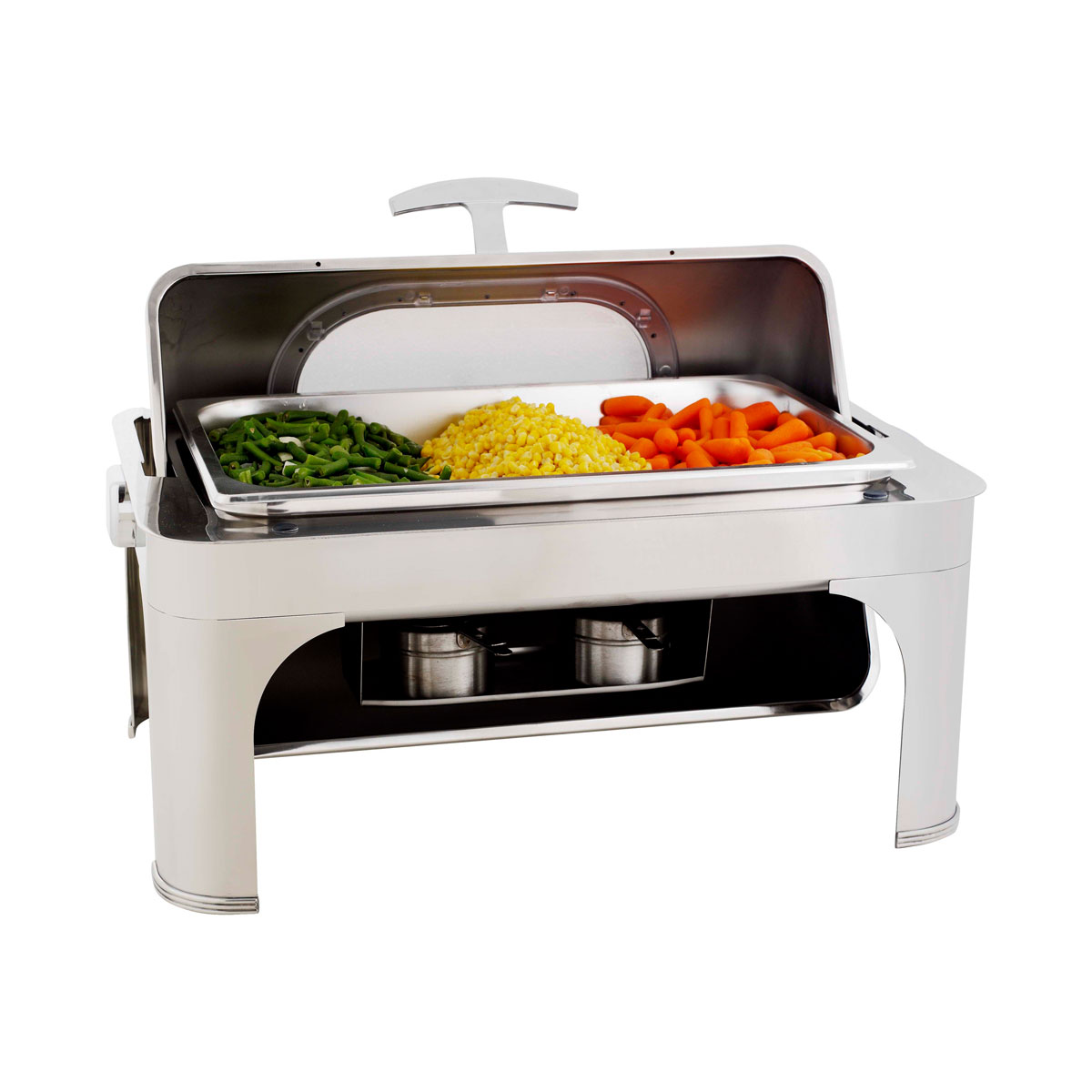 CHAFING DISH ROLL TOP GLASS LID (CDS2001)