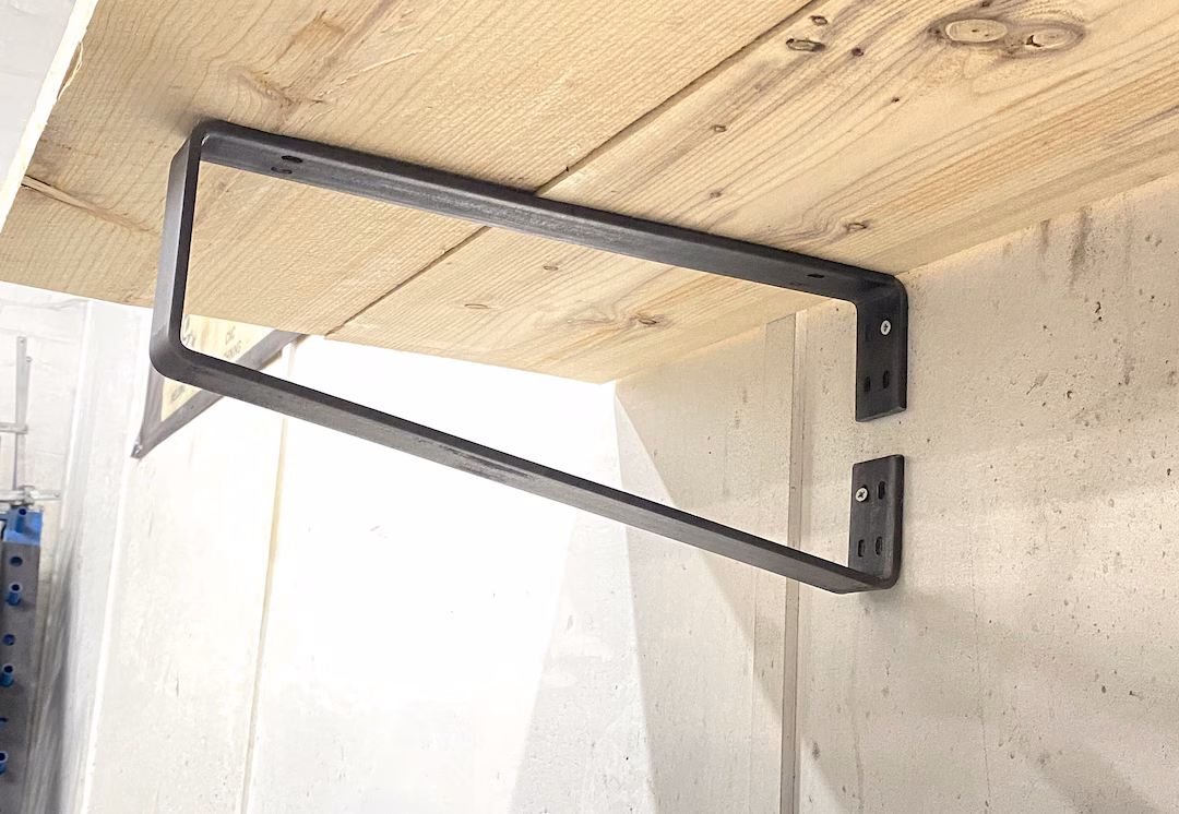 BAR BRACKET ONLY WALL MOUNTED SINGLE (BOS0001)