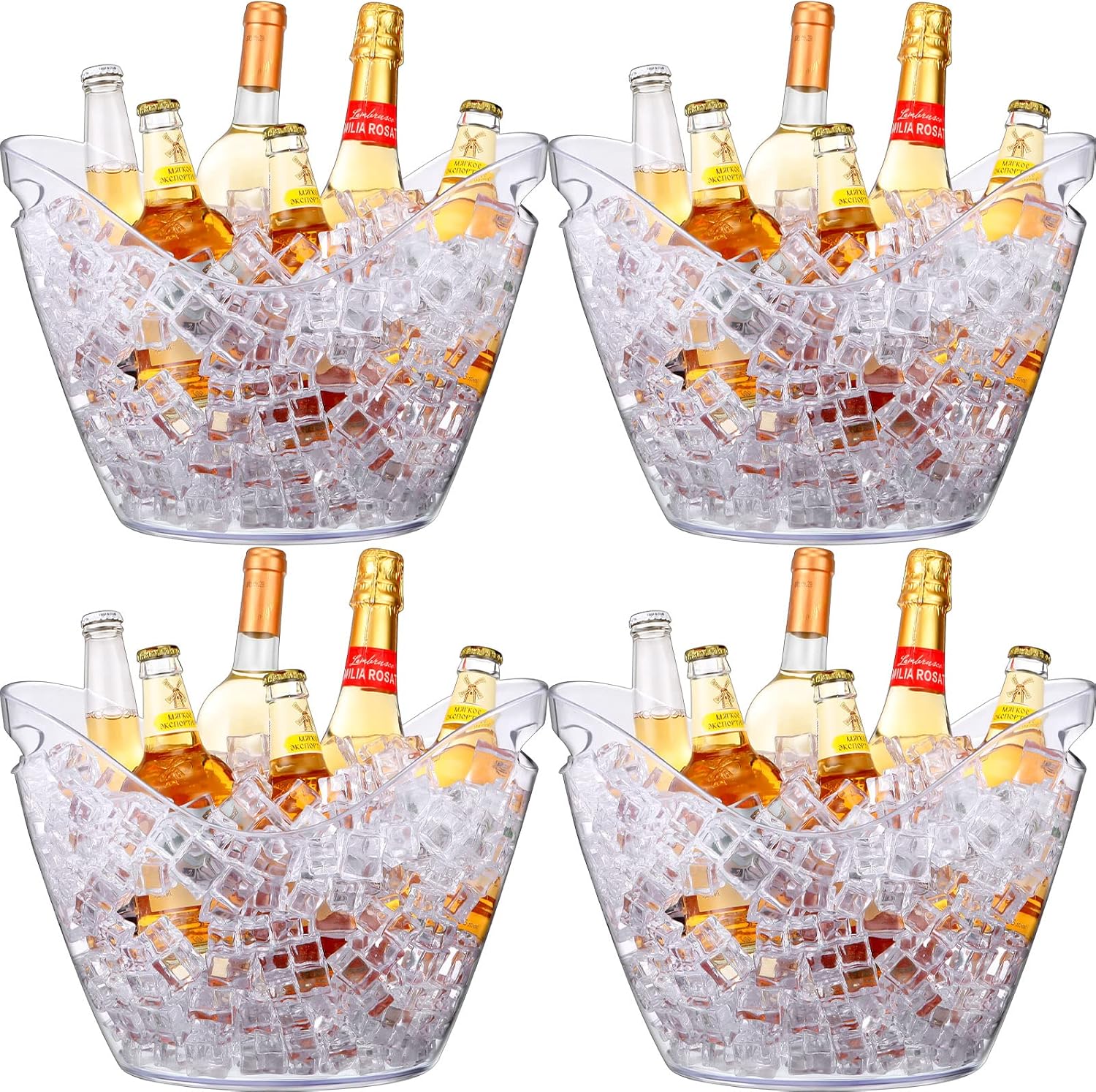 ICE BUCKET IGL00 CLEAR LARGE ( AC-001/002)