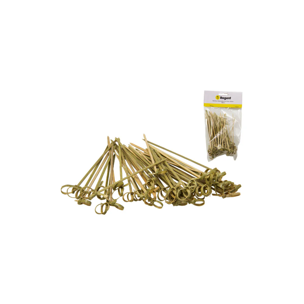 REGENT BAMBOO DISP KNOB PICKS 120MM (35124)