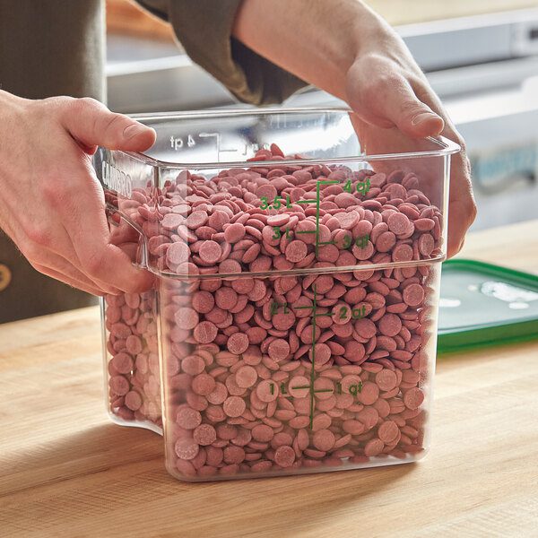 CAMBRO STORAGE LID GREEN 2/4LT PRO CONTAINER (SCL4001-C)
