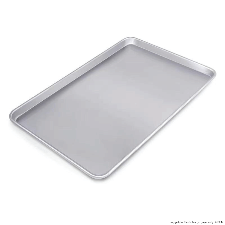 BAKING TRAY ALUMINIUM 650X530X 10MM (BTA0001)