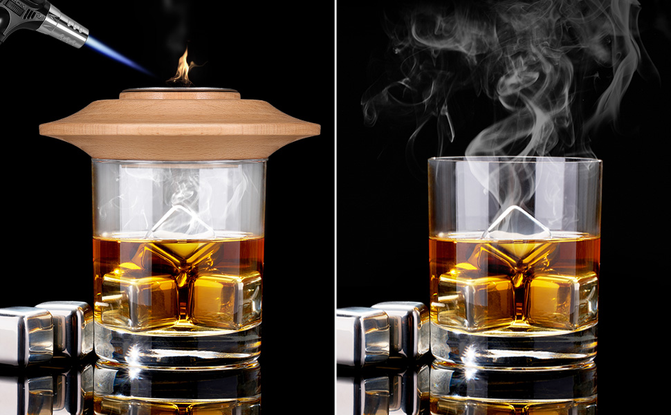 SMOKER KIT SET WOOD SPIL. (BAR001)